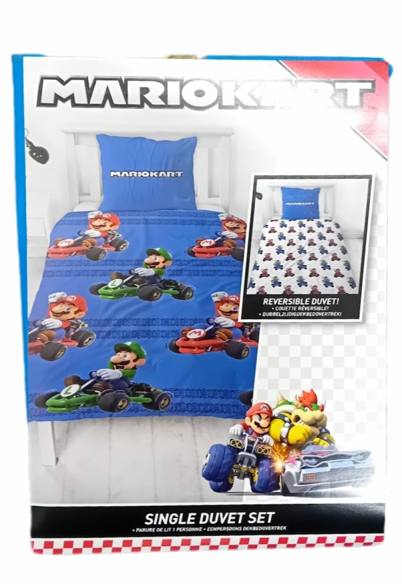 Mario Kart Wendebettwäsche